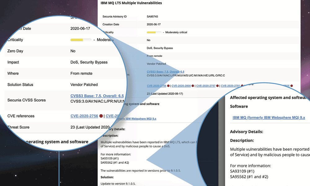 Anatomy of a security advisory