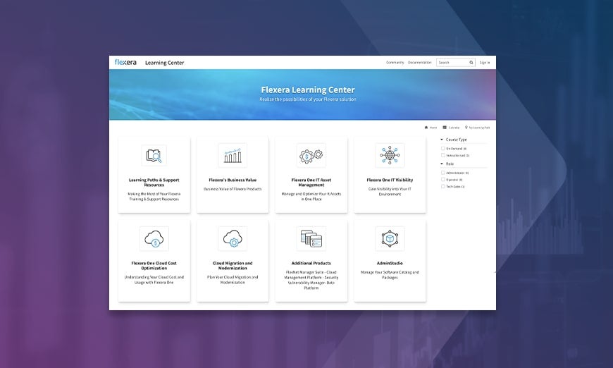 Flexera Learning Center