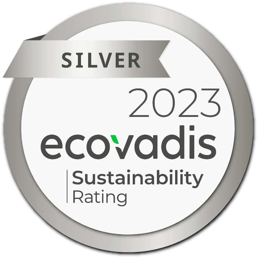 Ecovadis Silver Sustainability Rating 2023