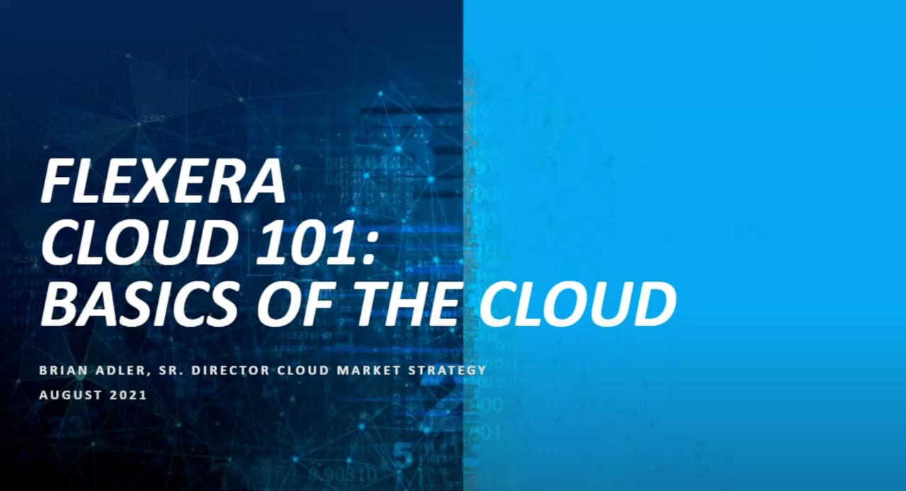 Cloud 101: Basics of the cloud