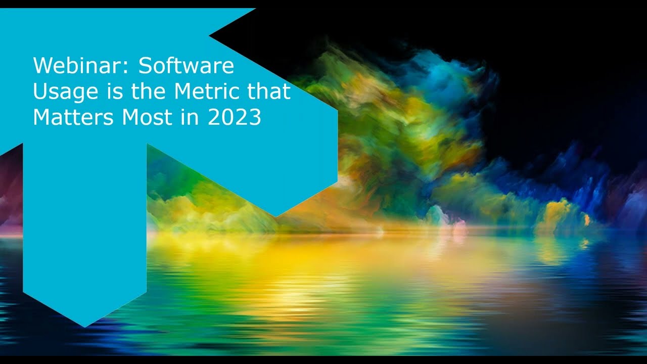 Software usage is the metric that matters most in 2023