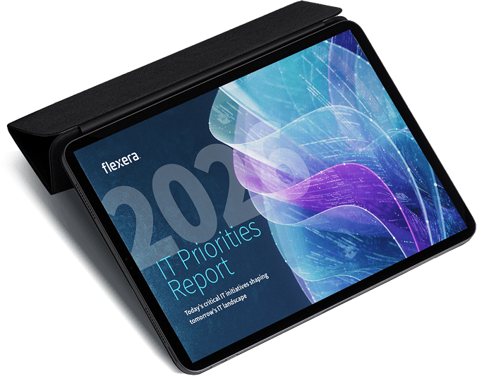 Flexera 2026 IT Priorities Report cover