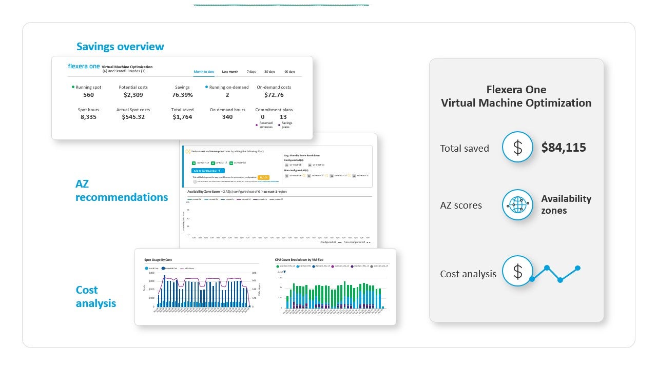 flexera one virtual machine optimization