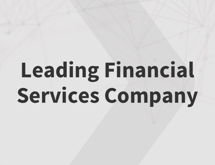 Leading Financial Services Company